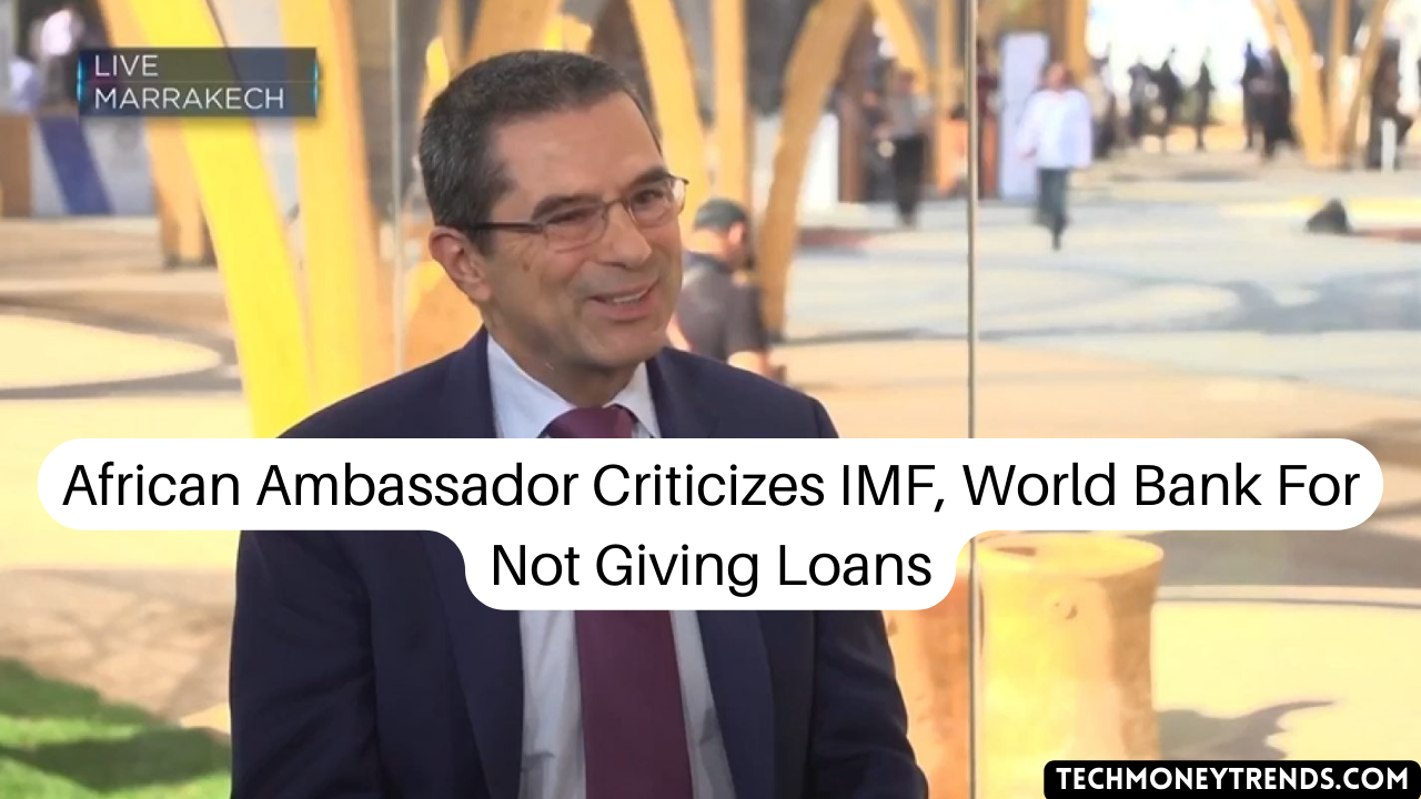 African Ambassador Criticizes IMF, World Bank For Not Giving Loans